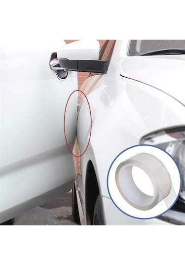 Buffer Şeffaf Su Geçirmeyen Dayanıklı Kolay Yapışan Çizilmeye Dayanıklı Oto Darbe Koruyucu Bant Mavi