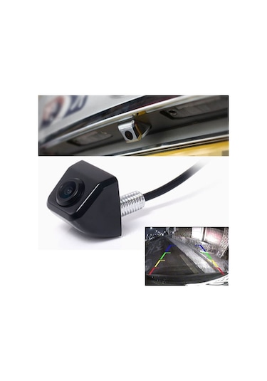 Mx-38 Pramit Geri Görüş Park Kamerası Su Geçirmez Hd Mesafe Çizgili Audiomax