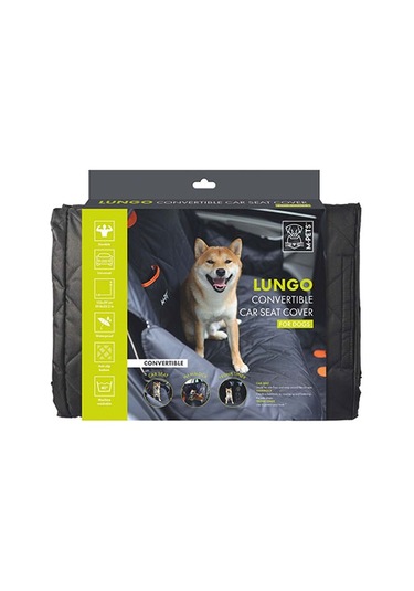 M-pets Lungo Köpekler İçin Araç Koruma Örtüsü Siyah 152x59 Cm 244-57001.01