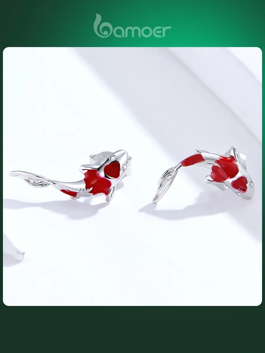 Bamoer 925 Ayar Gümüş Mücevher Küpeler 188655304 Diğer