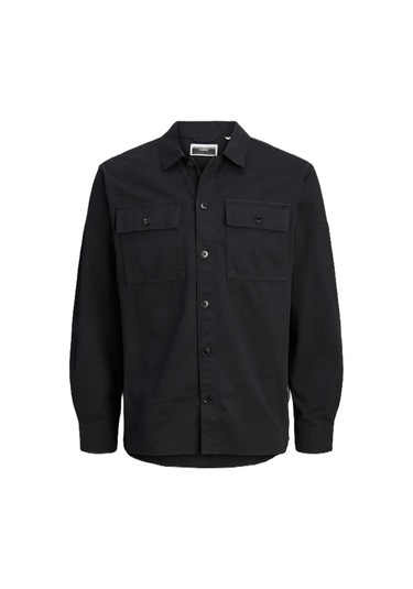 Jack&jones Jcogrid Classic Erkek Gömlek 12284219 Siyah