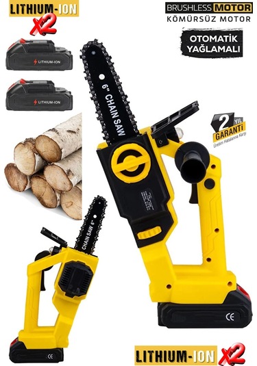 Staxx Bl Motor STK4021 X2 Çift Akü Dal Budama Testeresi