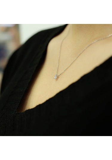 Lova 0,23 Karat Pırlanta Tektaş Kolye - 2030013