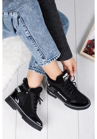 Khayt Fashion Suprome Fermuarlı Dolgu Topuk Kadın Bot