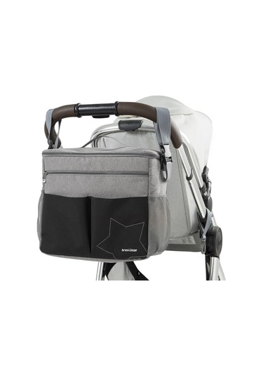 Jialan Anne Bebek Bezi Çantaları Anne Büyük Kapasiteli Seyahat Gri