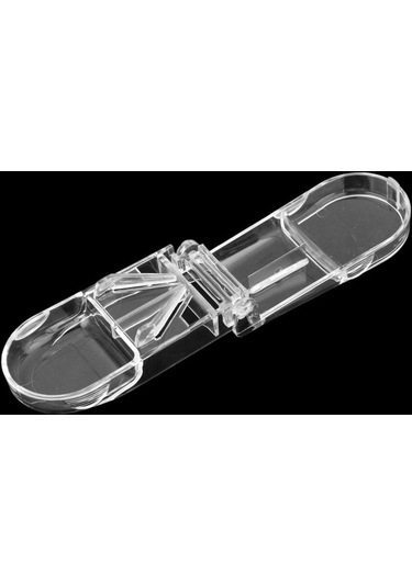 Pazly Suntek Saklama Kutusu Kesici Hap Dikdörtgen Bölücü Bölmesi Jm Altın