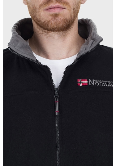 Norway Geographical Erkek Polar Tamazonıe Siyah Siyah