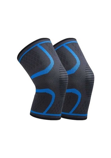 Pazly Erkek Ve Kadın Ağrı Kesici Dizlik - 2'li Renkli Paket - Örgü Diz Koruyucu Çok Renkli