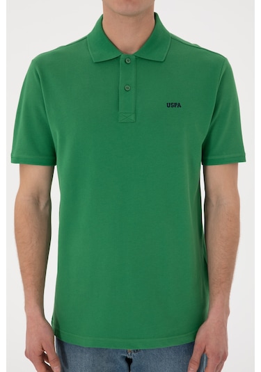 U.S. Polo Assn. Erkek Regular Fit Polo Yaka Yeşil Basic Tişört 50306007-VR054 U.S. Polo Assn. Erkek Regular Fit Polo Yaka Yeşil Basic Tişört 50306007-VR054