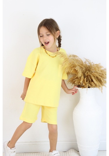 Raporlu İnterlok İkili Takım Sarı