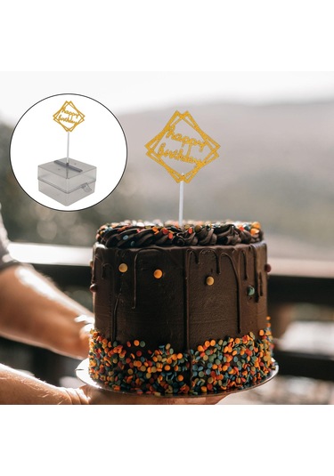 Suntek Plastik Kek Kumbarası Güvenli Para Çekme Mezuniyet Ve