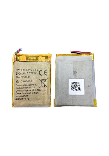 Alcatel MT40 Saat Pili ZWD602531V Batarya Pil