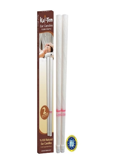 Kul-Tem Doğal Kulak Temizleme Mumu 2 Adet