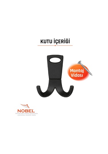 Seylan Askı, Metal Vestiyer Askısı, Matsiyah, Duvar Ve Dolap Askılığı 5'li Set Vidalı Matsi Yah