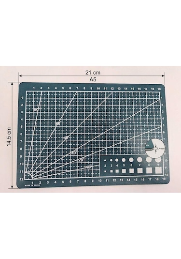 Tamir Kesim Pedi Matı A5 21x14,5 Cm Kalınlık 1,4 Mm Yeşil