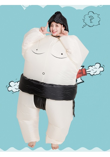 Lıcorıce Kukla Elbiseleri Sumo Şişme Giyim Yetişkin Mavi