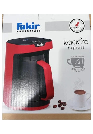 Fakir Kaave Express Türk Kahvesi Makinesi Rouge Kırmızı (Teşhir)