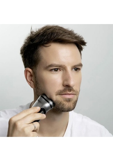 Geeksen Razor 3d Elektrikli Tıraş Başlığı Tıraş Makinesi Yedek Başlık Blokaj Korumalı Tıraş Makinesi Siyah