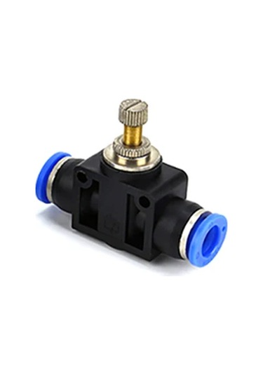 Unicomlifeerp Pneumatik Tüp Bağlantı Parçası, Hızlı Hava Ve Su Hortumu Bağlantısı, Od 4-12mm, Çoklu Tip Grey 1-1/2"