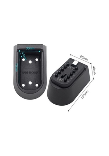 Mühlen Safe Key 9 Şifreli Çelik Kasa Anahtar Kasası Kutusu Anahta