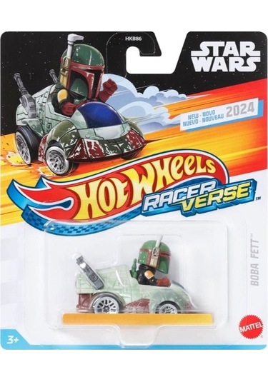 Hotwheels Racerverse Boba Fett 2024-hrt19 Çok Renkli