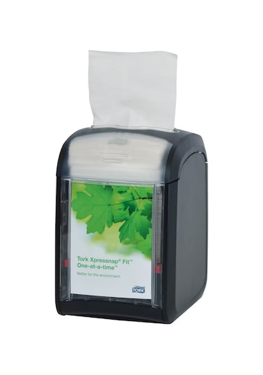 Tork Xpressnap Fit Masaüstü Peçetelik Siyah 272900 Siyah