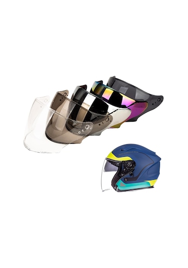 Youmex Mt Avenue Sv Kask İçin Dayanıklı Uv Koruyucu Yağmurluk Gözlük