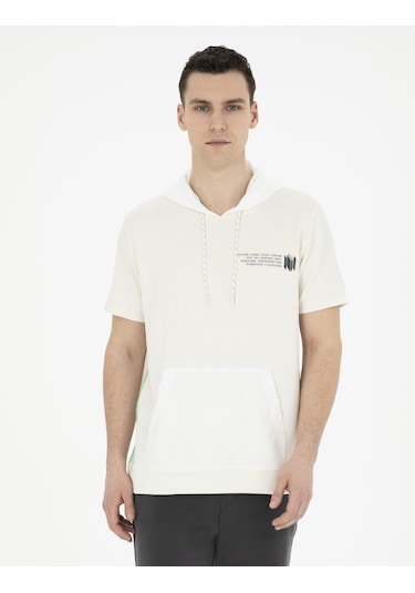 Pierre Cardin Erkek Ekru Sweatshirt 50282265-vr019 Ekru Pierre Cardin Erkek Ekru Sweatshirt 50282265-vr019 Ekru