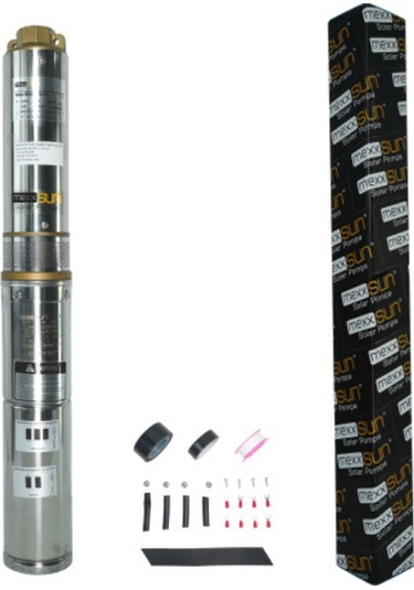 Mexxsun 48 V Volt Dc Pompa 1 Hp 750 W Watt 0.75 Kw Solar Dalgıç Su Pompası