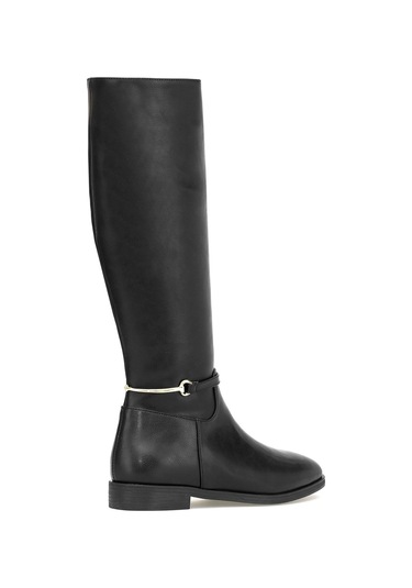 Beety 25bk41.105 Kadın Klasik Çizme Siyah Siyah