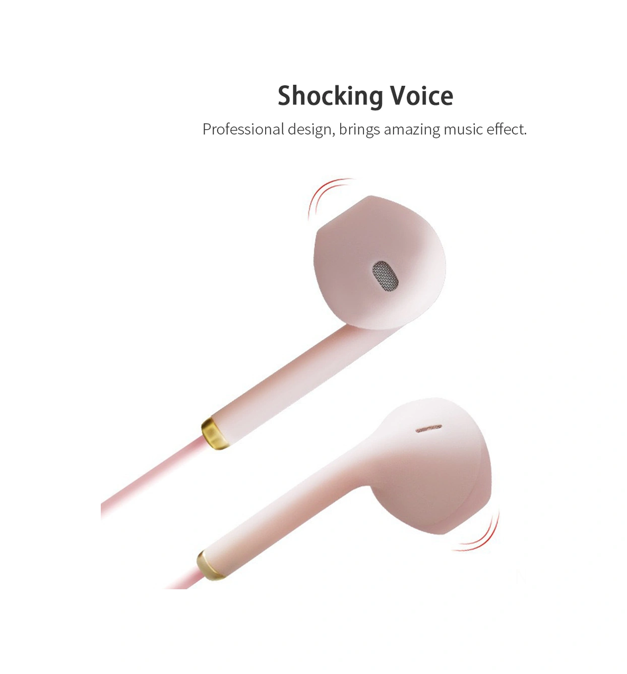 Moveevo Müzik Enthüslastları İçin Profesyonel Ktv Mikrofonlu Kulaklık - Mega Bas Ve Yönlü Ses Emme Özelliği, 3.5mm Plug & Play, 1.2m Kablolu Beyaz Diğer