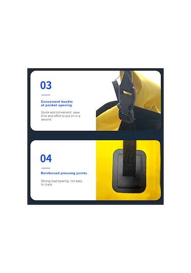 Ranyeek 30l Pvc Su Geçirmez Sırt Çantası - Geniş Kapasiteli Ve Ipx6 Suya Dayanıklı Outdoor Çanta Yeşil