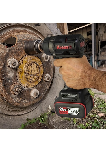 Kress KH276.91 20V 700/850NM Profesyonel Şarjlı Somun Sıkma Makinesi