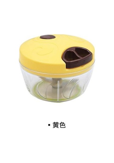 Manuel Otomatik Ocak Çok Fonksiyonlu Et Değirmeni Sebze Kesici Mesh Sarımsak Basın Manuel Dilimleyici Shredders & Amp Dilimleyiciler Sarı Ahşap - Pudra