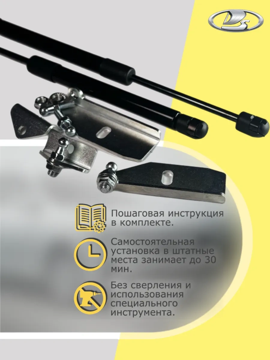 Granta Kalina İçin Gazlı Kaput Destekleri 364714000 Diğer