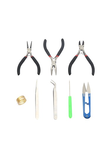 Xindoker 8 Parça Kuru Tahta Zımba Seti, Profesyonel Ve Amatör İçin Mücevher Yapımı, Tamir Ve Beading Araçları, Anti-kayma Kollü Ve Sıcaklık Dayanıklı