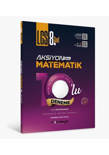 Lgs 8. Sınıf Aksiyon Matematik 10'lu Genel Deneme