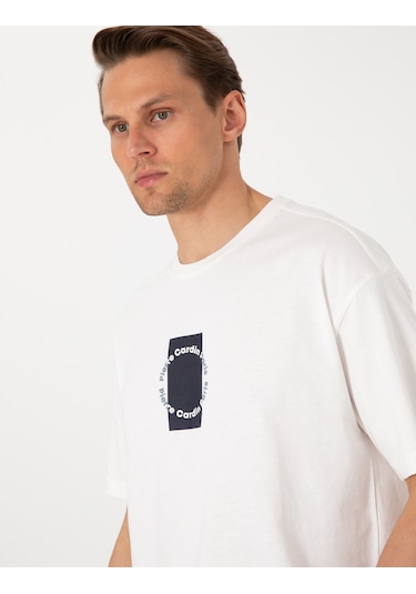 Pierre Cardin Erkek Beyaz Tişört 50310155-vr013 Beyaz