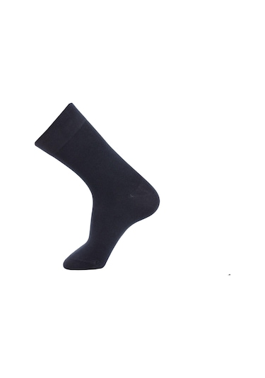Roff Erkek Bamboo Soket Düz Çorap 14009 - 6 Adet Karışık Renk