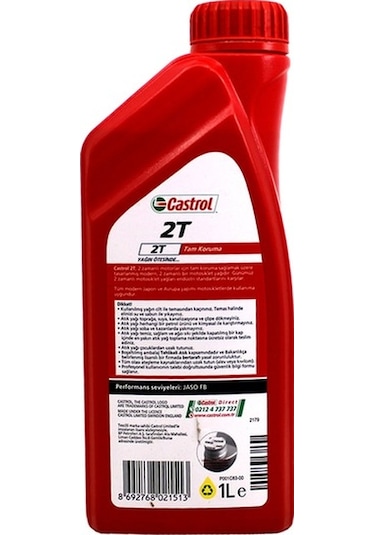 Castrol 2t 2 Zamanlı Mineral Yağ 1 L