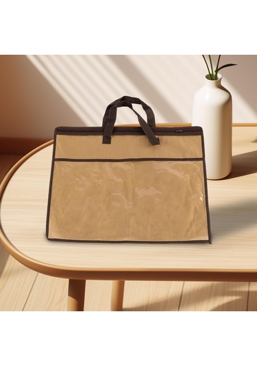 Suntek Yastık Saklama Çantası Ev Düzenleyici Toz Geçirmez Kahve Diğer