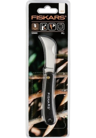 Fiskars K62 Aşı Bıçağı Kancalı 170 MM