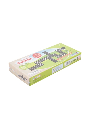 Woody Ahşap Domino 55 Parça