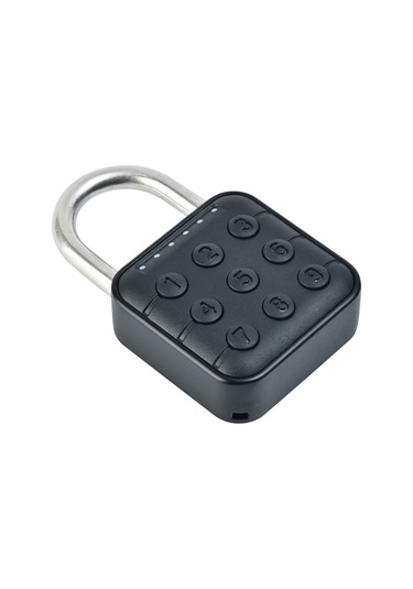 Şifreli Kilit Çok Fonksiyonlu Akıllı Şifre Asma Kilit Siyah