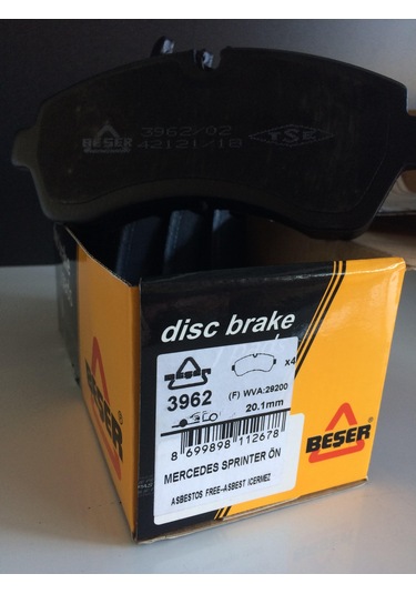 Sprinter 415-Vw Crafter Ön Balata Balon Teker Beşer 3962