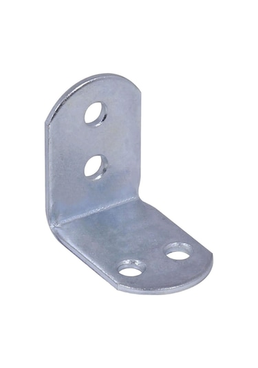 Mobilya Eşya Dolap Duvar Sabitleyici Köşe Bağlantı L Demir Gönye Deprem Güvenliği 30x30x22mm