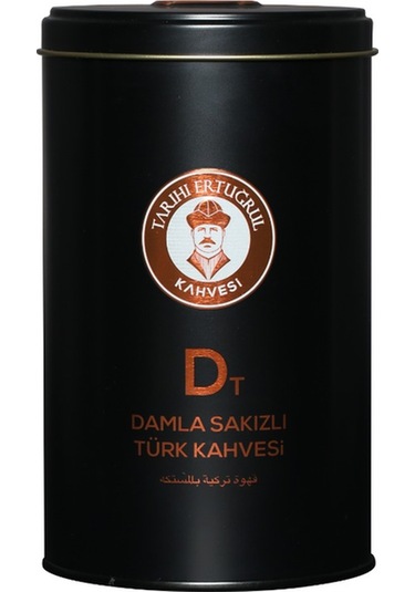 Tarihi Ertuğrul Kahvesi Damla Sakızlı Türk Kahvesi Teneke 250 G