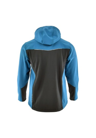 Sara Comfort Plus Softshell İş Güvenliği Ceketi Mavi