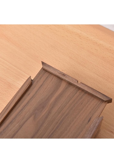 Suntek Banyo Otel Restoranı Için Ahşap Doku Kutusu Dekoratif Odun