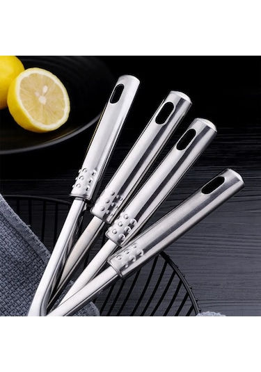 Vkemall Paslanmaz Çelik Et Çevirme Maşası - 32 Cm, Izgara Ve Barbekü İçin Uzun Saplı Yüksek Kaliteli Mutfak Aleti Diğer